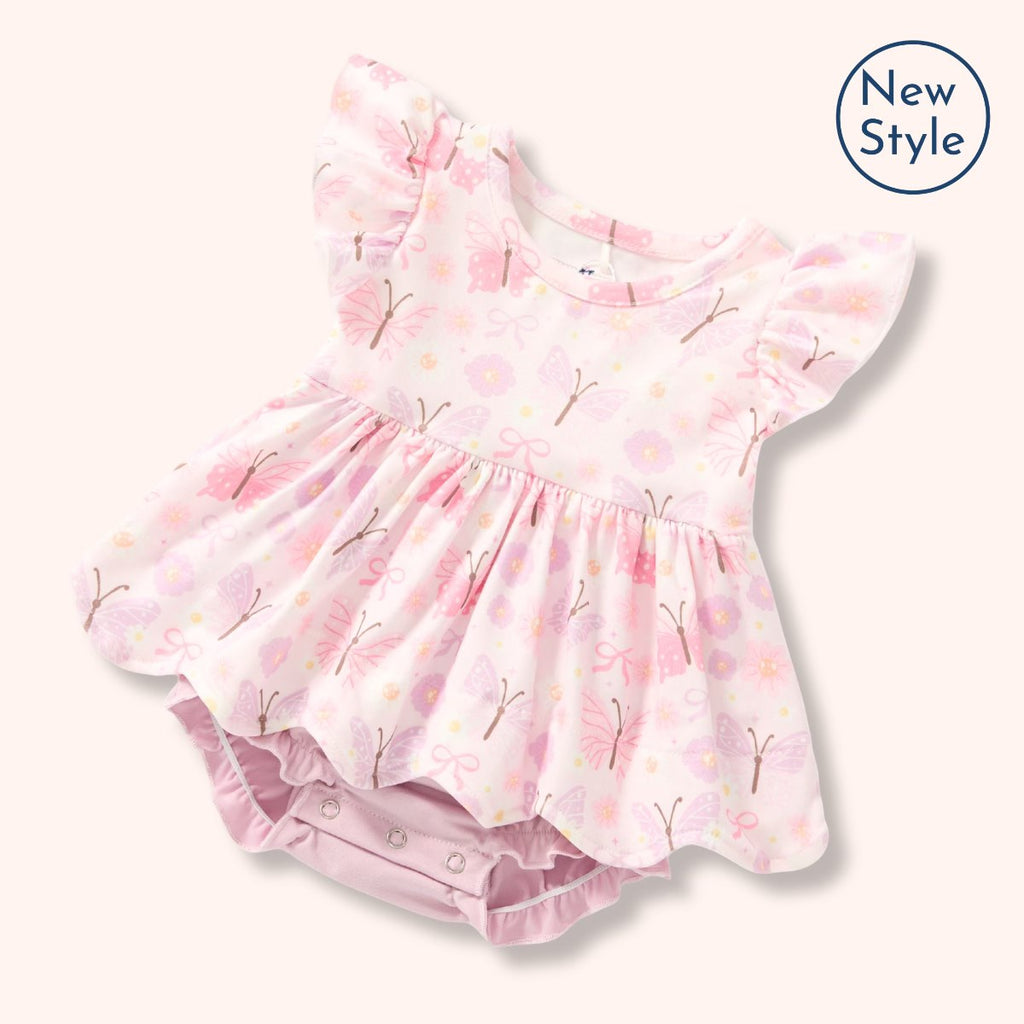 Flutterdream Girl Infant Romper