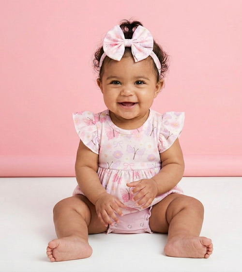 Flutterdream Girl Infant Romper
