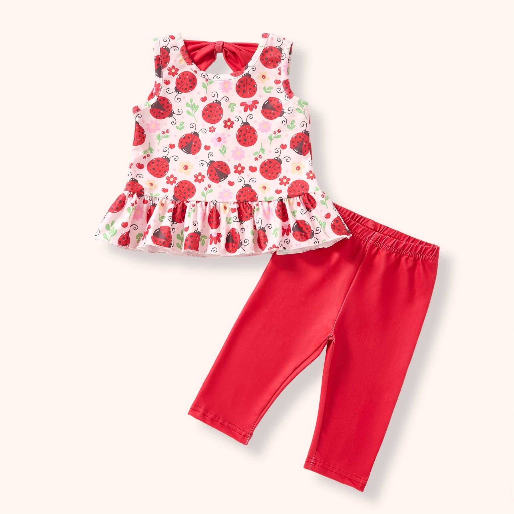 Ladybug Lovelies Girls 2 Piece Set